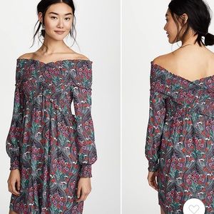 Ella Moon Floral Smocked Dress